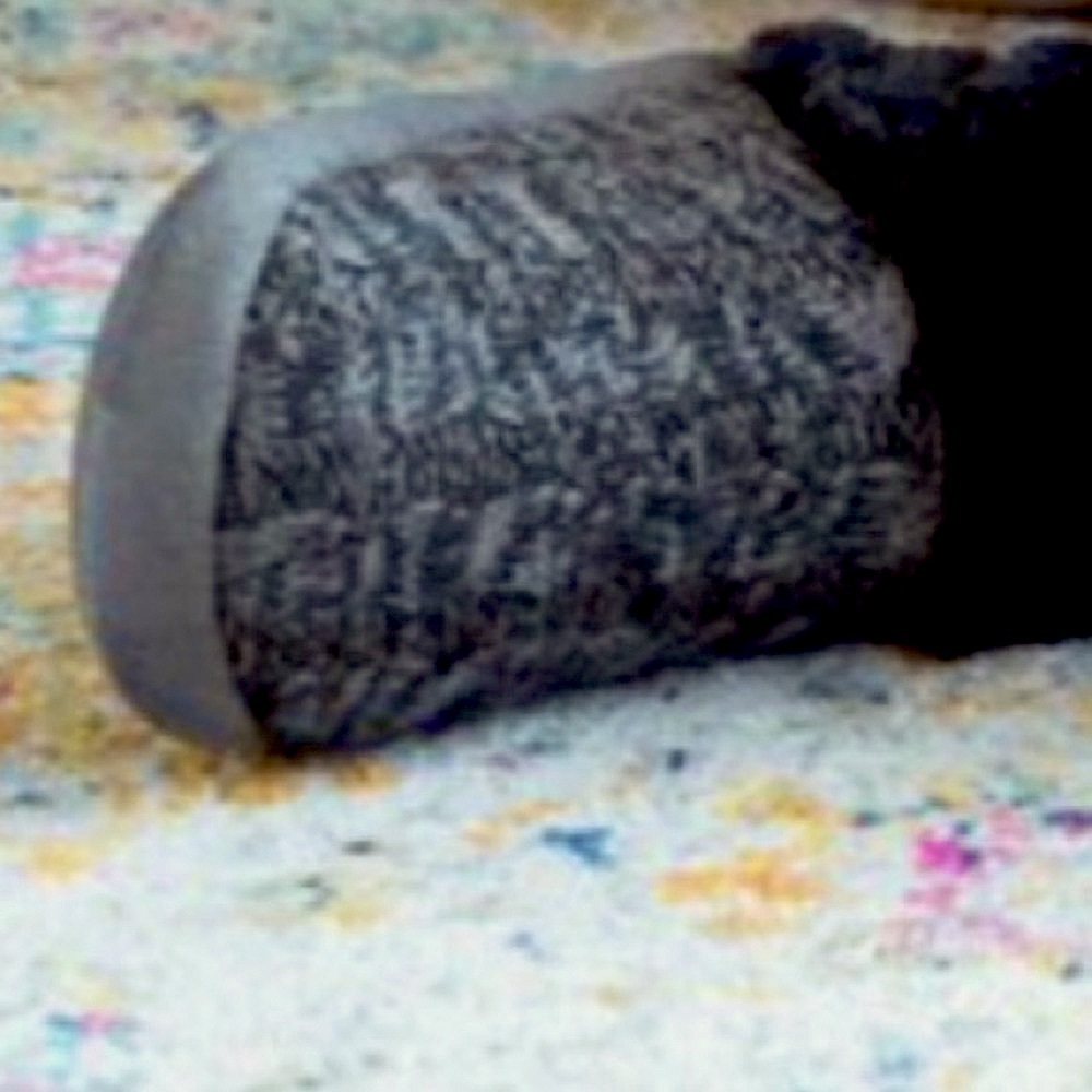 #249 Cozy Winter Ready Knitted Sherpa Lined Slippers - Picture 13 of 17